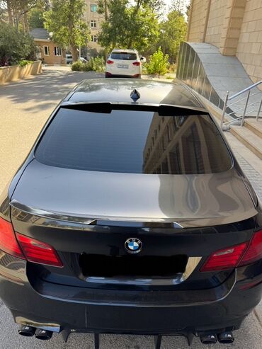 Şin və təkərlər: Spoyler, Plastik, BMW F10 sedan
