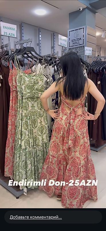 Qadın uzun yay donu - Model: askılı, V-yaxa, ön hissədə büzgülü -
