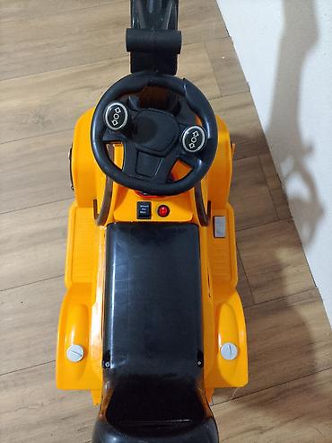 toys: Dečiji bager na akumulator sa svetlima - Realističan bager u — 5