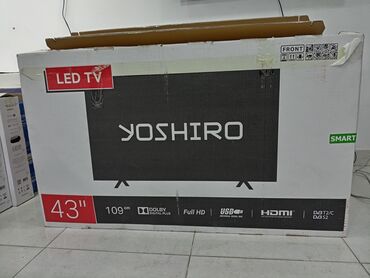 102 ekran smart tv: Yoshiro 109 Ekran Smart Vifi YouTube Netfix 2021 daxil Krosnu Atv Plus