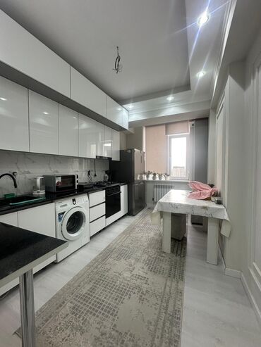 купить квартиру в бишкеке без ремонта: 3 комнаты, 78 м², Элитка, 11 этаж, Дизайнерский ремонт