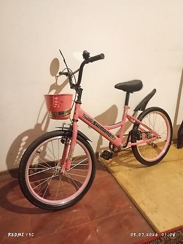 12 dyumlu velosiped: Yeni İki təkərli Uşaq velosipedi 20", sürətlərin sayı: 1, Ödənişli çatdırılma — 6