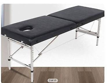 magnetna podloga cena: Prenosni sklopivi sto za masažu – aluminijumska konstrukcija - — 1