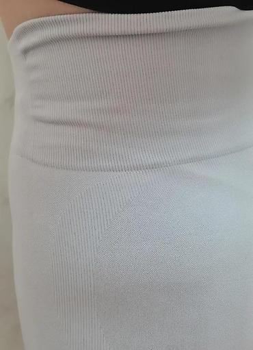 under armour helanke: Ženske sportske helanke – visoki struk, sedefasto svetlosiva boja - — 9
