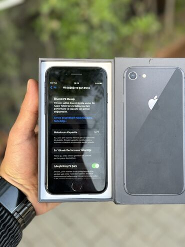 кожаный чехол iphone 5: IPhone 8, 64 ГБ, Space Gray, Отпечаток пальца
