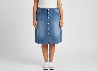spódnice mohito plisowane: H&M, Spódnica damska, rozmiar XL