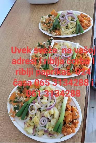 Meso, riba, živinsko meso: Prodaja pržene ribe, riblje čorbe i riblji paprikaš — 3