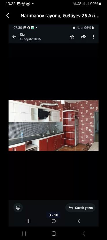 Mənzil kirayələyirəm: 3 otaqlı, 127 kv. m -da lalafo.az — 8 Mənzil kirayələyirəm: 3 otaqlı, 127 kv. m — 8