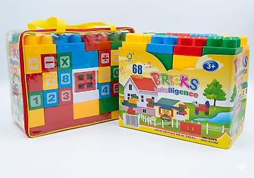 magic five: Конструктор BRICKS Intelligence, 68 деталей - Набор крупных — 1