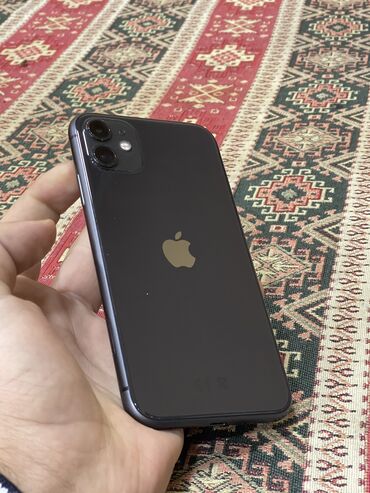 ayfon 7 s: IPhone 11, 64 GB, Black Titanium, Simsiz şarj, Face ID