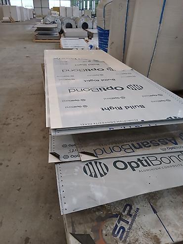 Sendviç panellər: AssanBond/OptiBond alüminium kompozit panellər Məhsul təsviri: - — 7