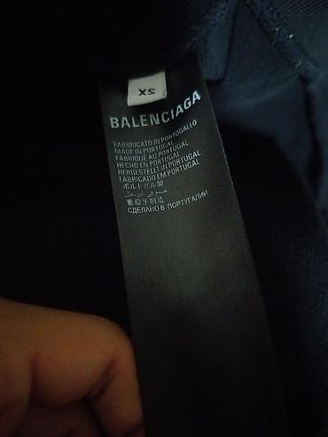 ray ben: Мужская толстовка, XS, Balenciaga, Б/у, цвет - Черный, Самовывоз — 1