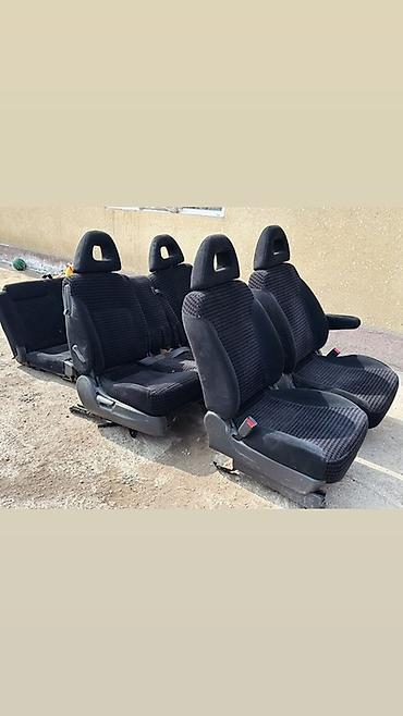 Комплект сидений, Ткань, текстиль, Honda 2002 г., Б/у, Оригинал, Япония