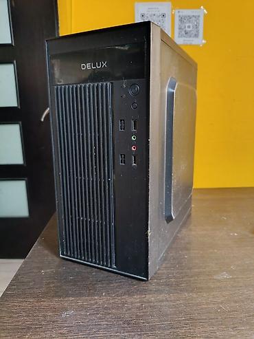 Корпус ПК, Б/у, Mini-ATX, цвет - Черный
