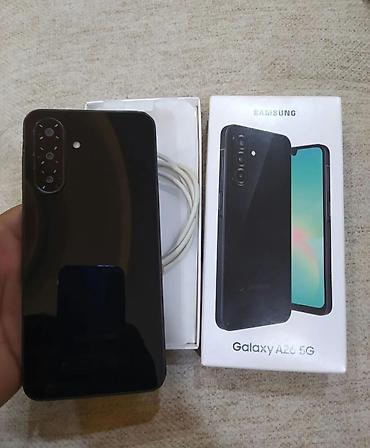 Samsung Galaxy A26 5G, 128 GB, rəng - Qara, Face ID