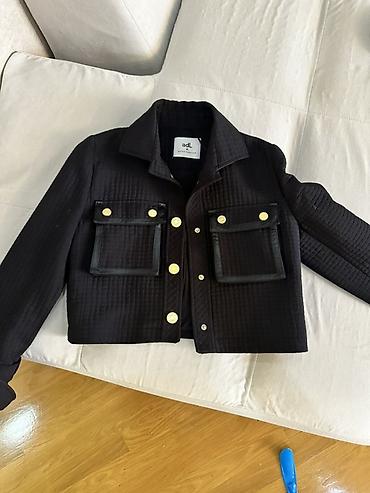 sapogi: Qadın geyim və ayaqqabı dəsti - Qara qısa jaket: adL markası. Tikişli — 1