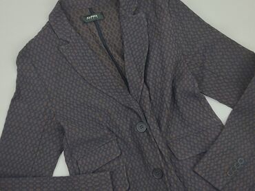 brązowa spódnice z zamszu: Women's blazer S (EU 36), condition - Very good