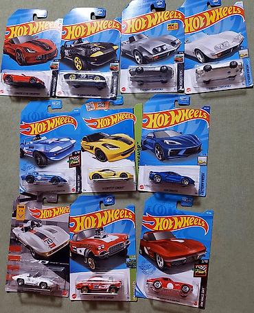 oyuncalar: Hotwheels Corvette modelləri Birlikdə satılır.Barter yoxdur.Son — 1