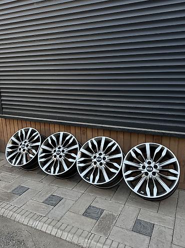 Литые Диски R 19 Kia, Комплект, отверстий - 5, Б/у at lalafo.kg Литые Диски R 19 Kia, Комплект, отверстий - 5, Б/у