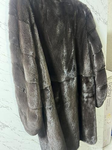 Шубы: Норковая шуба AMO Luxury Furs - Модель: классическая прямая, длина — 8