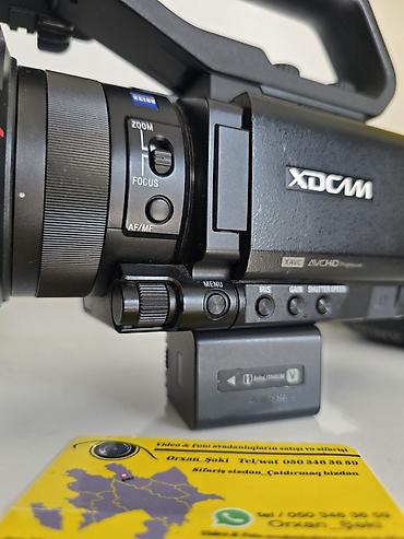 Videokameralar: Sony XDCAM X70 peşəkar video kamera Üzərində 2 batareka adaptr və — 4