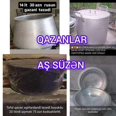 böyük qazanlar: Aş qazanı