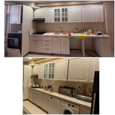 Yataq otağı dəstləri: Metbex mebeli texmini 4 metrden artiq olar .600₼ satilir .Uzerinde
