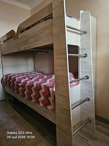 embawood matras: Oğlan və qız üçün, İşlənmiş, Çarpayı, Matras ilə, Siyirməsiz, MDF — 1