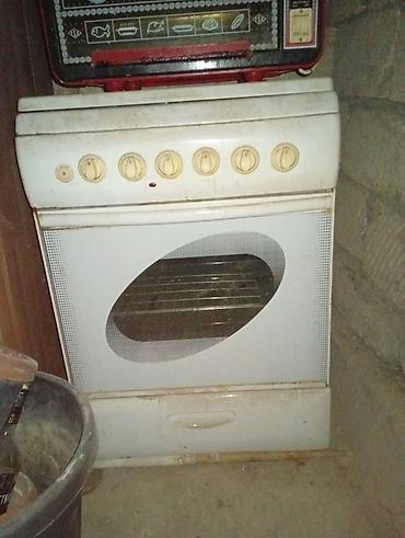 qaz sobası: Qarışıq sobası Ayrıca dayanan, 4 gözlü, İşlənmiş — 1