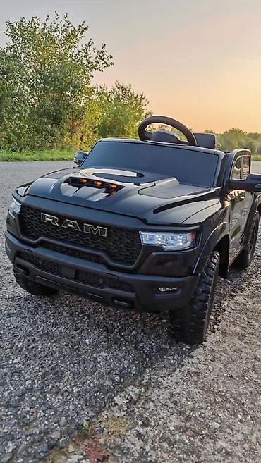 Dečiji električni automobili: Električni dečiji automobil RAM – licencirani mini pick-up 4x4 - — 9