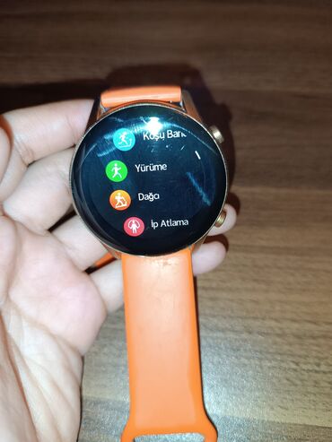 Smart saatlar: İşlənmiş, Smart saat, Sensor ekran, rəng - Narıncı — 9