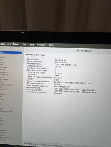 Apple MacBook: Apple MacBook, 13.3 ", Apple M1, 256 GB — 6