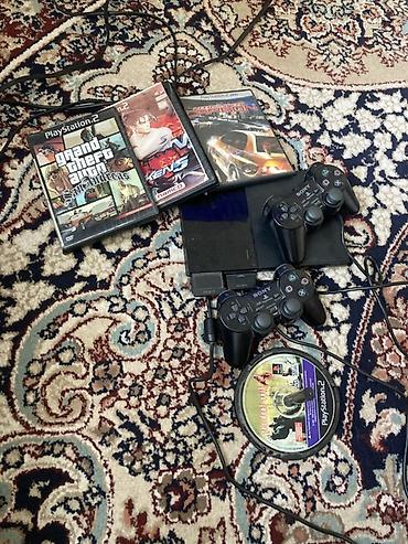 soni: PlayStation 2 Slim (PS2) — комплект Состав: - Консоль PlayStation 2 — 1