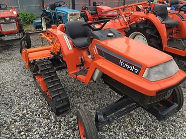 Мини-тракторы Kubota: Мини-трактора японских брендов с навесным оборудованием (роторные — 7