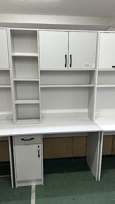 study table: Компьютерный стол, Новый, С полками — 3
