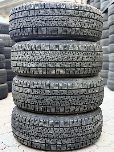 215/60/17 4 шт комплект в идеальном состоянии фирма Bridgestone год