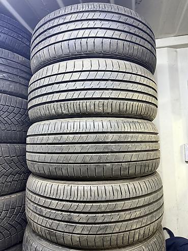 Шины 225 / 45 / R 18, Лето, Б/у, Комплект, Легковые, Япония, Dunlop
