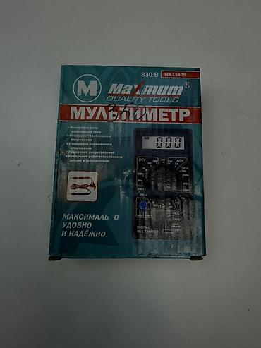 Цифровой мультиметр Maximum Quality Tools MX-15425 (модель 830B)