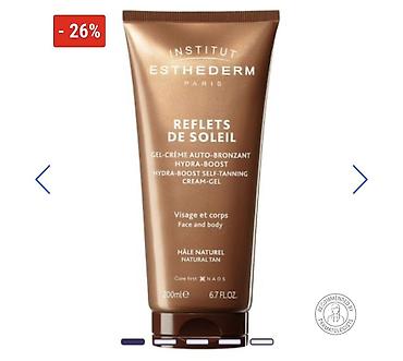 dollar klonu: Institut Esthederm Paris – Reflets de Soleil Hydra-Boost Self-Tanning — 1