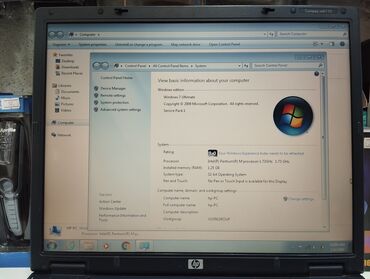HP: HP Compaq nc6110 noutbuk - Ekran: 15.0" mat LCD - Prosessor: Intel — 2