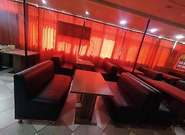 Kafe ve restoran ucun.qara koja 6 dest 1.20.lik divan desti. Hec bir