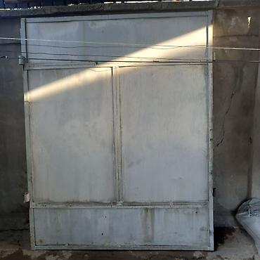 Продаю ворота б/у.размер высота 2метра ширина 1м 60см .общее ширина 3м at lalafo.kg Продаю ворота б/у.размер высота 2метра ширина 1м 60см .общее ширина 3м