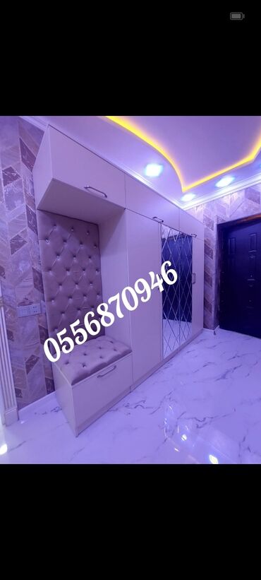 Dolablar: Yeni, Açılan, 2 qapılı Düz dolab, Dəhliz dolabı, Azərbaycan — 11