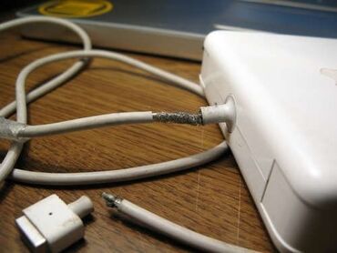 kompüter təmiri: MacBook Magsafe Adapter Təmiri. Magsafe 1 və 2 adapter modellərində