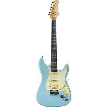 İdman və hobbi: Eko s-350v daphne blue ( gitara elektro gitara ) s350v hambakerli