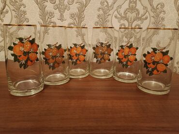 şüşe qab: Stəkanlar, Şüşə, 6 ədədli dəst, 250 ml