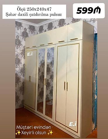utu şkafı: *Sifarişlə Dolab / 6 Qapılı Dolab 599Azn💥* ✔️Rəng seçimi var *Şəhər — 1