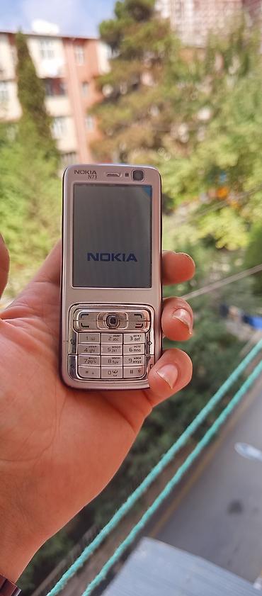 nokia c3 ekran: Nokia N73, < 2 GB Memory Capacity, rəng - Gümüşü, Düyməli — 2