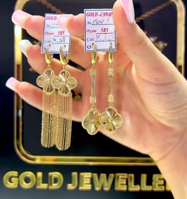 Zərgərlik dəstləri: Dəstə daxildir: Üzük, Sarı qızıl, 585 Əyar — 3