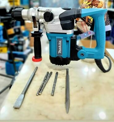dam örtükleri: Makita perforator – ağır işlər üçün güclü SDS-plus/SDS-max tipli